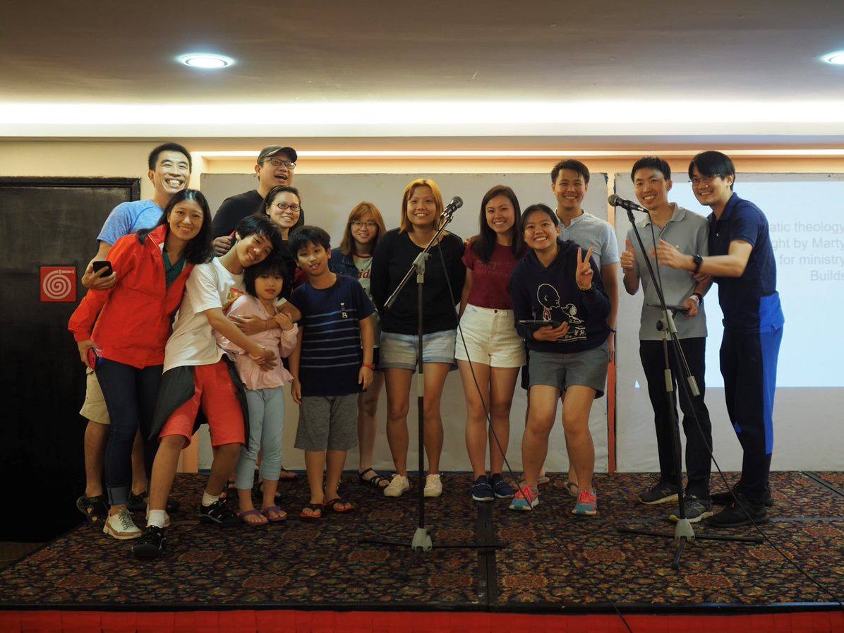 BTPC members gathered together at a church event